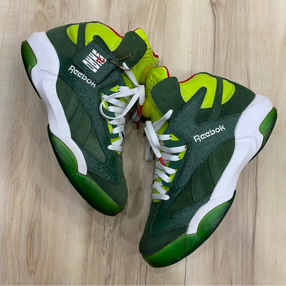 Reebok Shaq Attaq "Ghost of Christmas Present size 11
